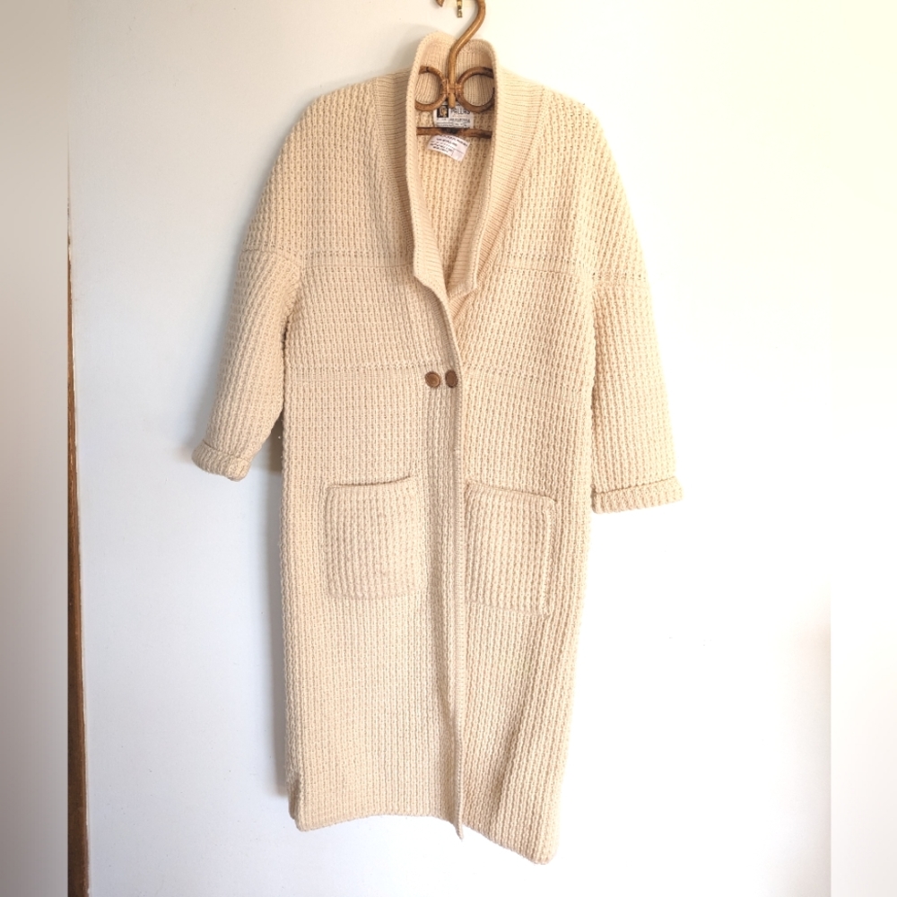 Vintage Wool Sweater Jacket